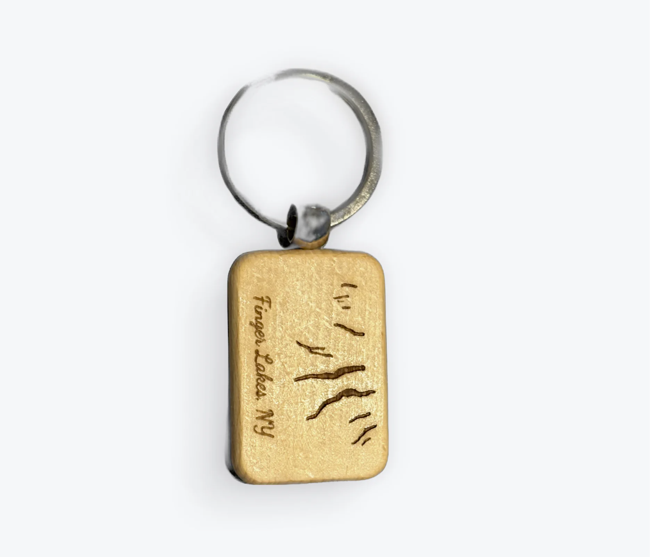 Finger Lakes Keychain - handmade keychains by Etched in the Finger Lakes | Shop Finger Lakes NY