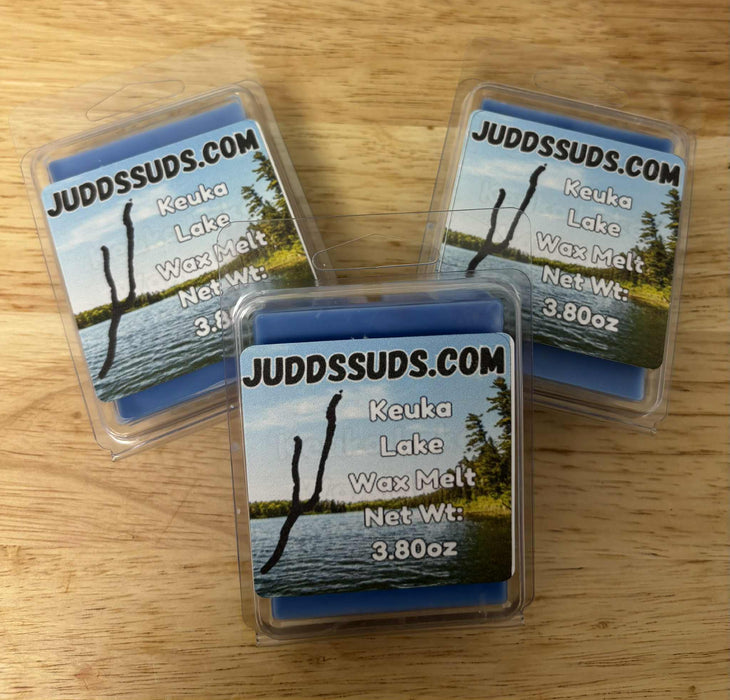 Keuka Lake Wax Melt | Sea Salt & Aquatic Notes | Fresh Clean Lakeside Scent | 3.80oz