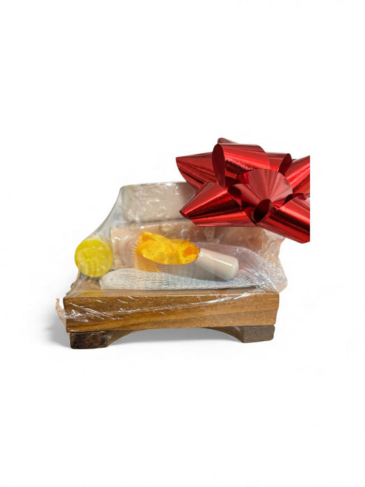 Last-Minute Gift Set | Handmade Soap Gift Bundle | Lip Balm, Shower Steamer & Soap Tray | Ready-to-Gift Self-Care Kit