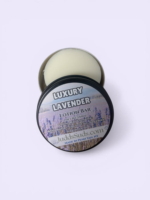 Luxury Lavender Solid Lotion Bar | Relaxing Lavender Aromatherapy | Deep Hydration for Dry Skin