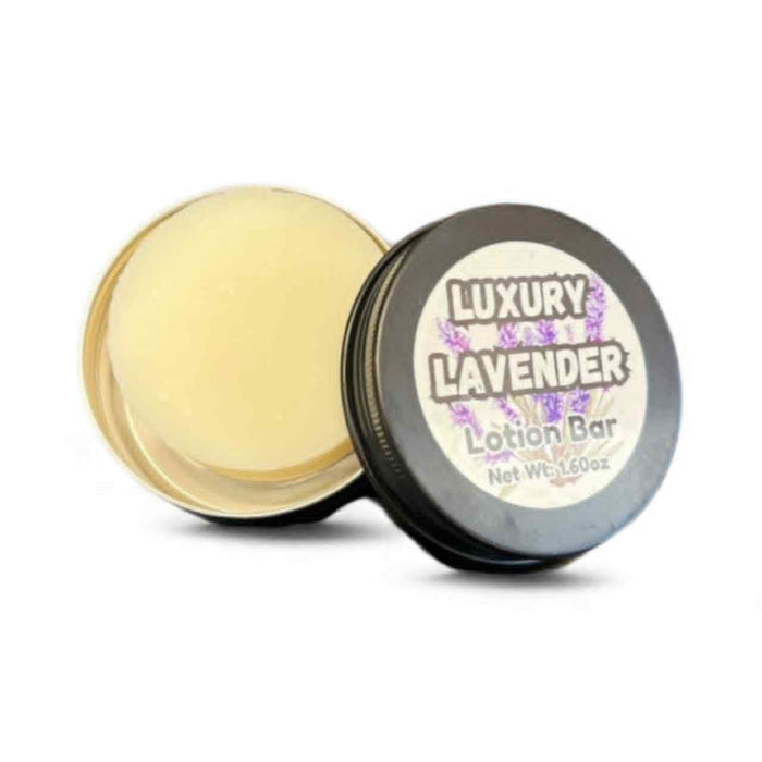 Luxury Lavender Solid Lotion Bar | Relaxing Lavender Aromatherapy | Deep Hydration for Dry Skin