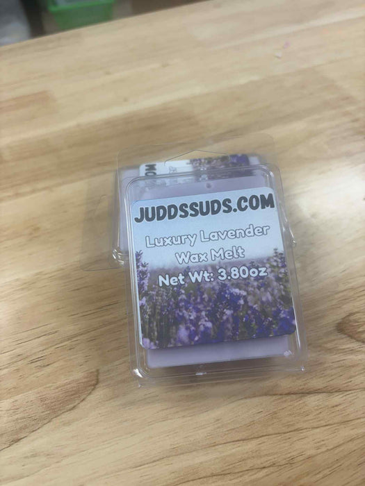 Luxury Lavender Wax Melt | Spa Relaxation Scent | Herbal Lavender & Eucalyptus Home Fragrance | 3.8oz