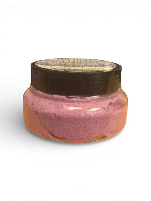Luxury Lavender Whipped Sugar Scrub | 5.6oz Exfoliating Body Polish | Lavender, Eucalyptus, Citrus & Clary Sage