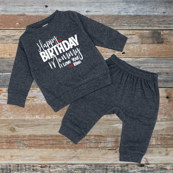 Personalized Happy Birthday Mommy Outfit: Gift For Mom