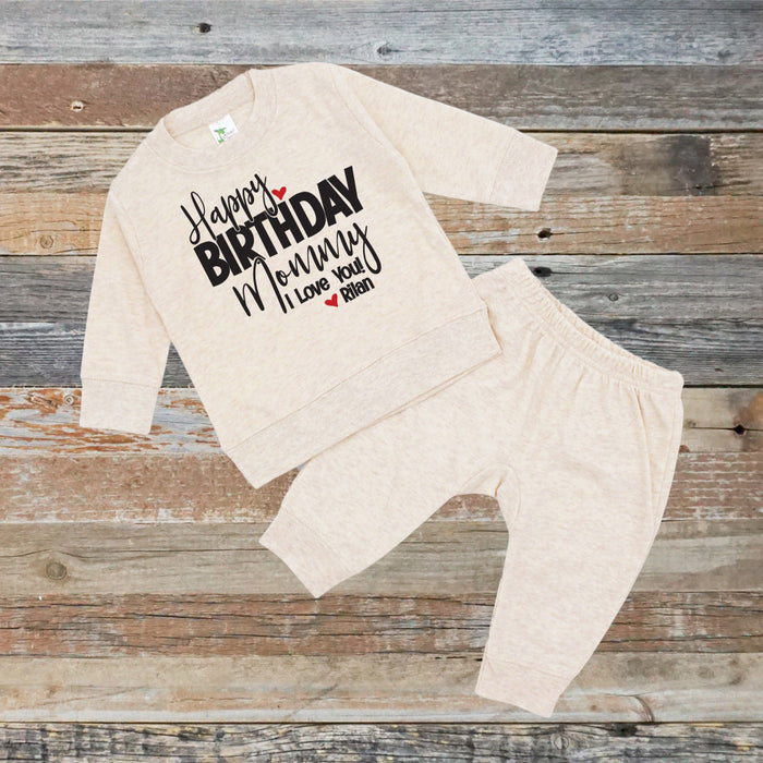 Personalized Happy Birthday Mommy Outfit: Gift For Mom