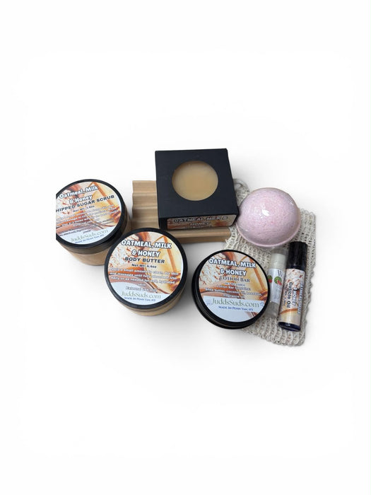 Oatmeal Milk and Honey Bath & Body Gift Basket