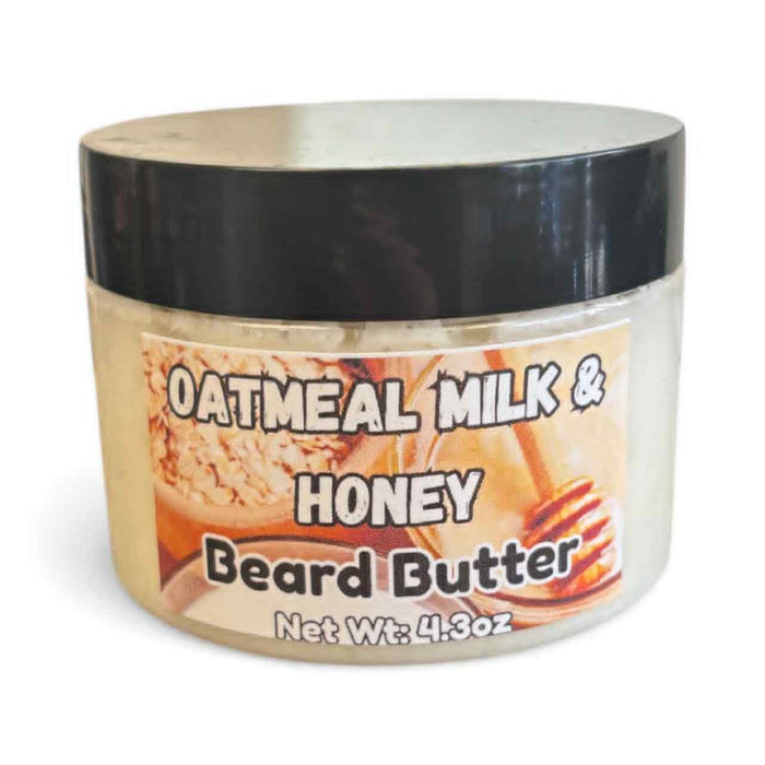 Oatmeal Milk & Honey Beard Butter | Ultra-Softening Beard Moisturizer | Warm & Gentle Scent
