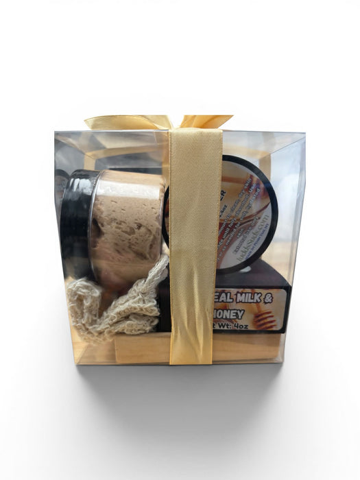 Oatmeal Milk and Honey Bath & Body Gift Basket