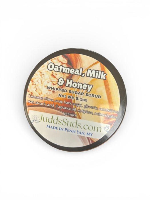 Oatmeal Milk & Honey | Whipped Sugar Scrub | 5.6oz | Warm Oatmeal, Sweet Honey & Creamy Lather