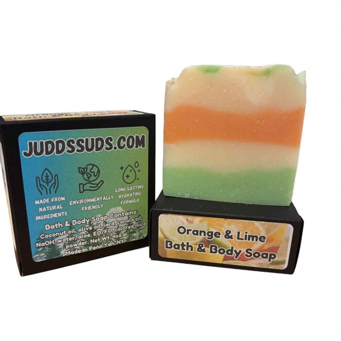 Orange and Lime Essential Oil, Bath & Body Soap