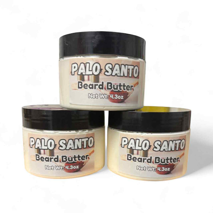 Palo Santo Beard Butter | Sacred Wood Beard Moisturizer | Earthy & Calming Scent for Men
