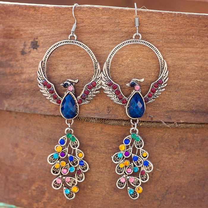 Peacock Earrings