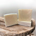4oz soap bar, plain white color, scented with peppermint essential oil