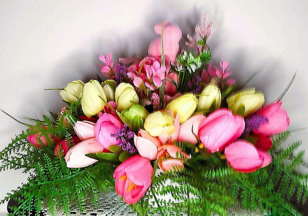 Easter floral arrangement