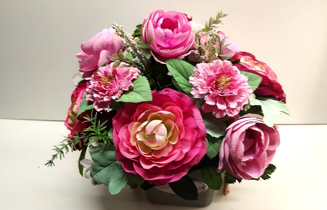Pink Spring floral arrangement