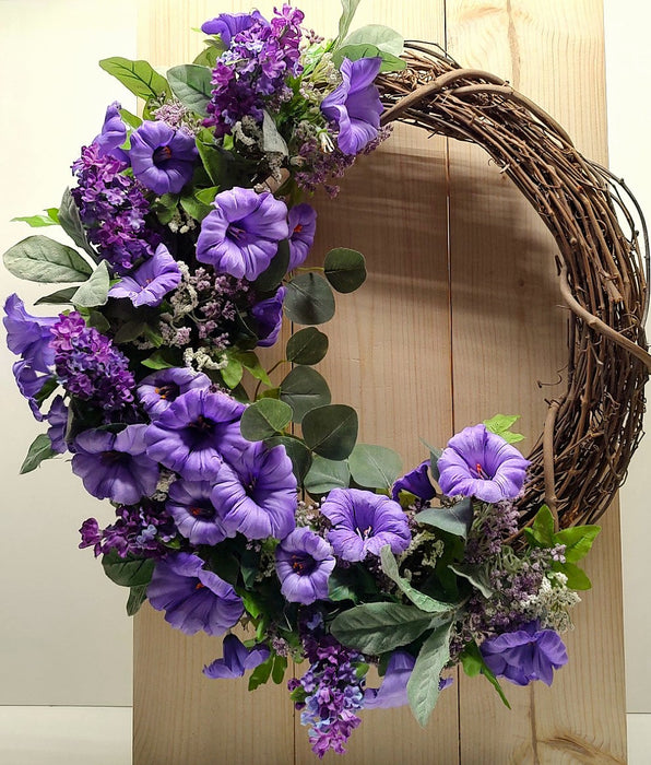 Spring Grapevine wreath