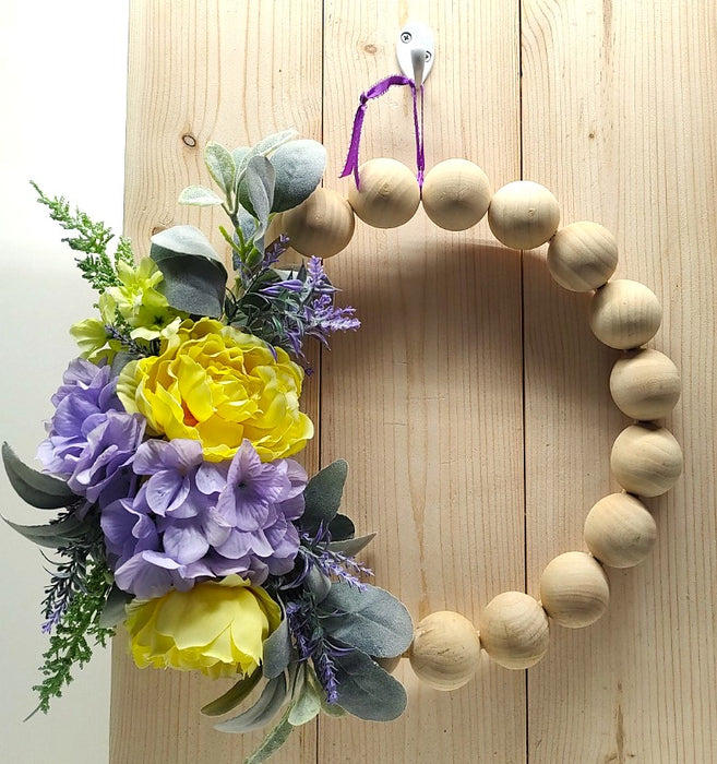 Spring Beaded wreath
