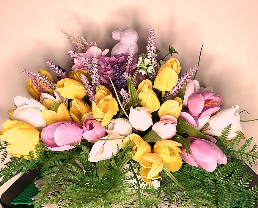 Easter floral arrangement