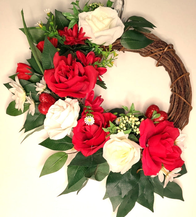 Valentine wreath
