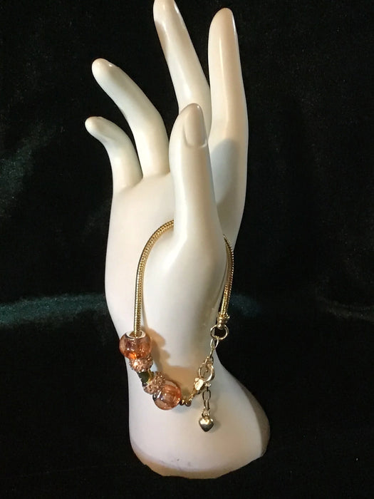 Zodiac adjustable snake bracelet