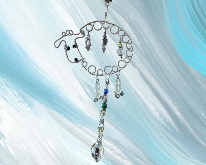 Sheep Sun Catcher
