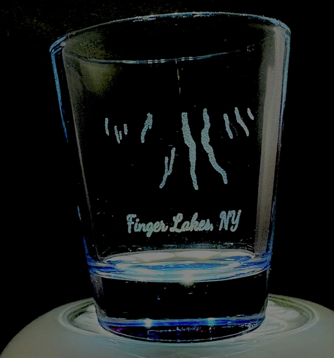 Laser Engraved Shot Glass