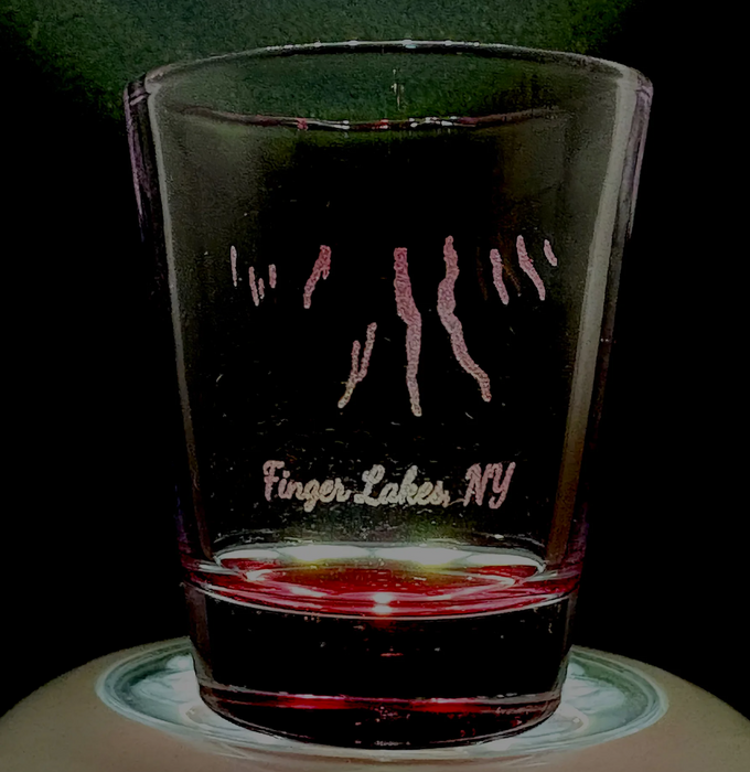 Laser Engraved Shot Glass