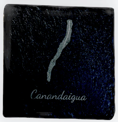Laser Engraved Slate Coasters - handmade coasters by Etched in the Finger Lakes | Shop Finger Lakes NY