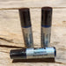 1.4oz glass roller bottle, filled with spearmint essential oil and olive oil. 