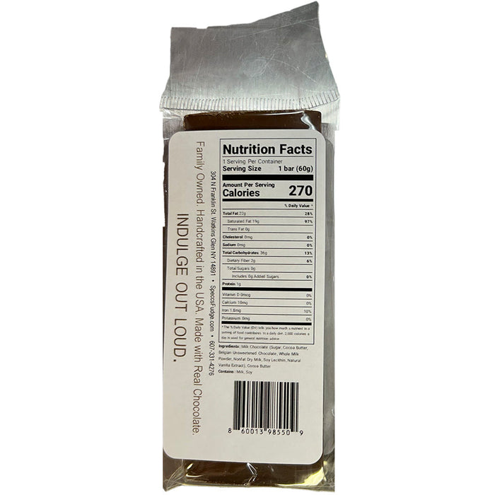 Hand-crafted Small-Batch Milk Chocolate Bar