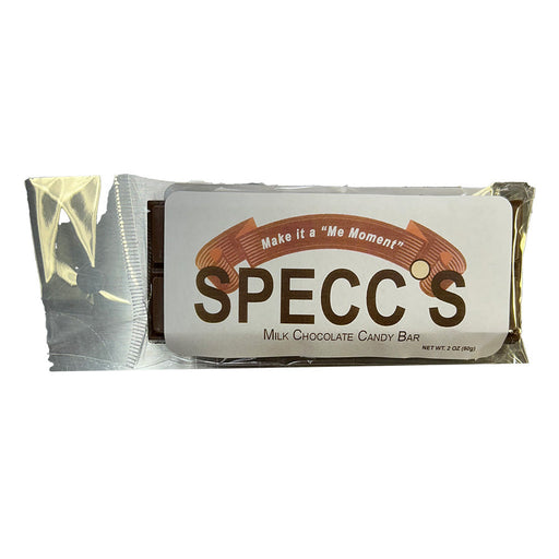 Specc's Milk Chocolate Bar