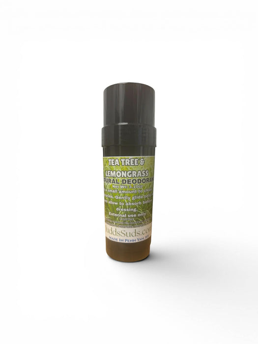 Tea Tree & Lemongrass Natural Deodorant – Aluminum-Free & Baking Soda-Free