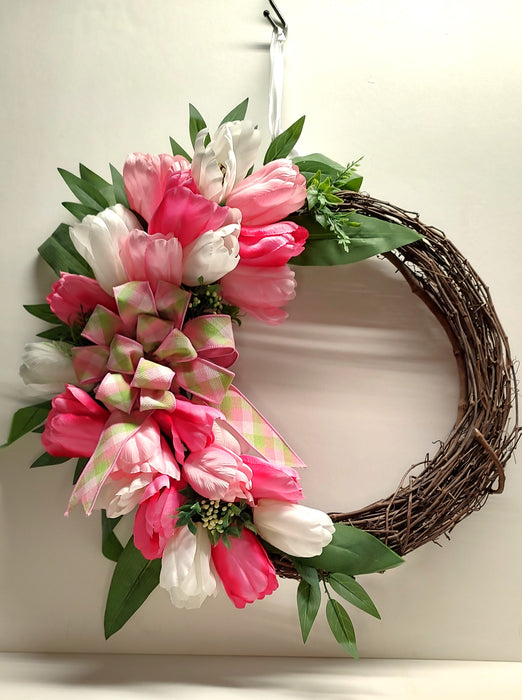 Spring Grapevine wreath