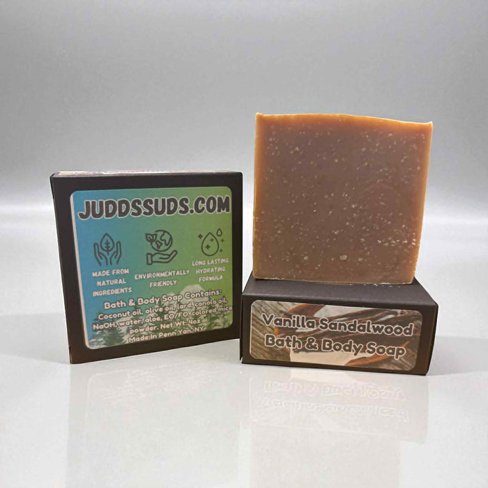 Vanilla Sandalwood | Handmade Artesian Soap | Moisturizing | 4oz