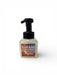 Foaming hand soap bottle labeled 'Volcano' on a white background