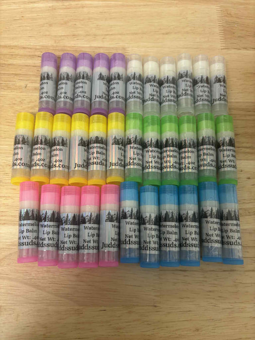 Watermelon Lip Balm,  Dry Chapped Lips, Moisturizing