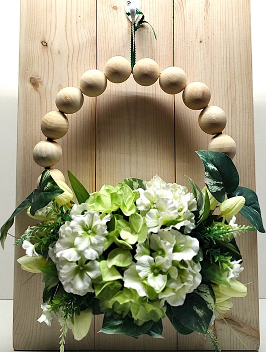 Spring Beaded Wreath