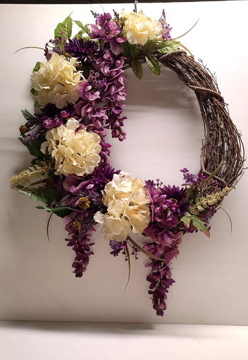 Spring Grapevine wreath